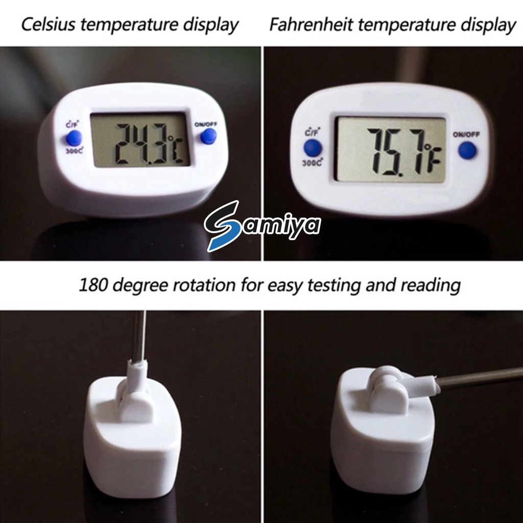 thermometer dapur digital / thermometer kopi minyak air digital / kitchen thermometer