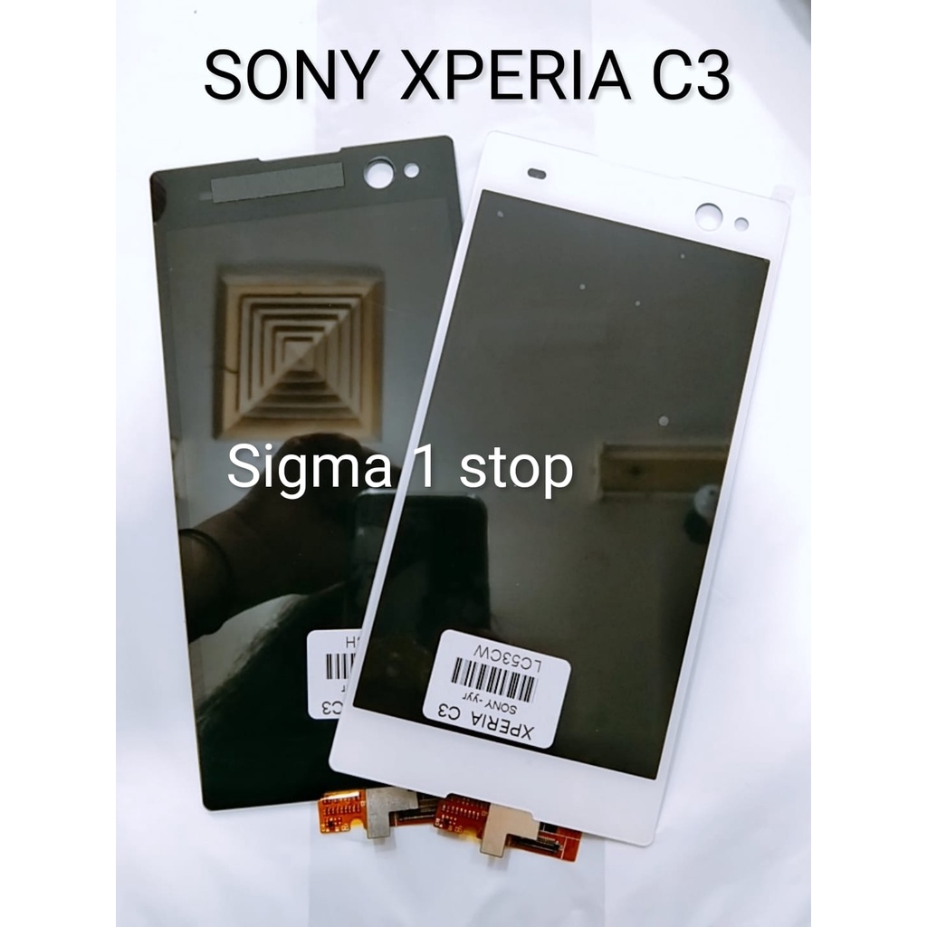 SONY XPERIA C3 LCD + TOUCHSCREEN  LAYAR SENTUH  TS  LCD COMPLETE SONY XPERIA