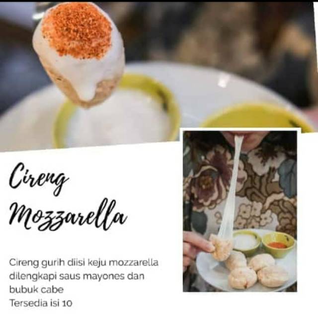 

Cireng Mozarella