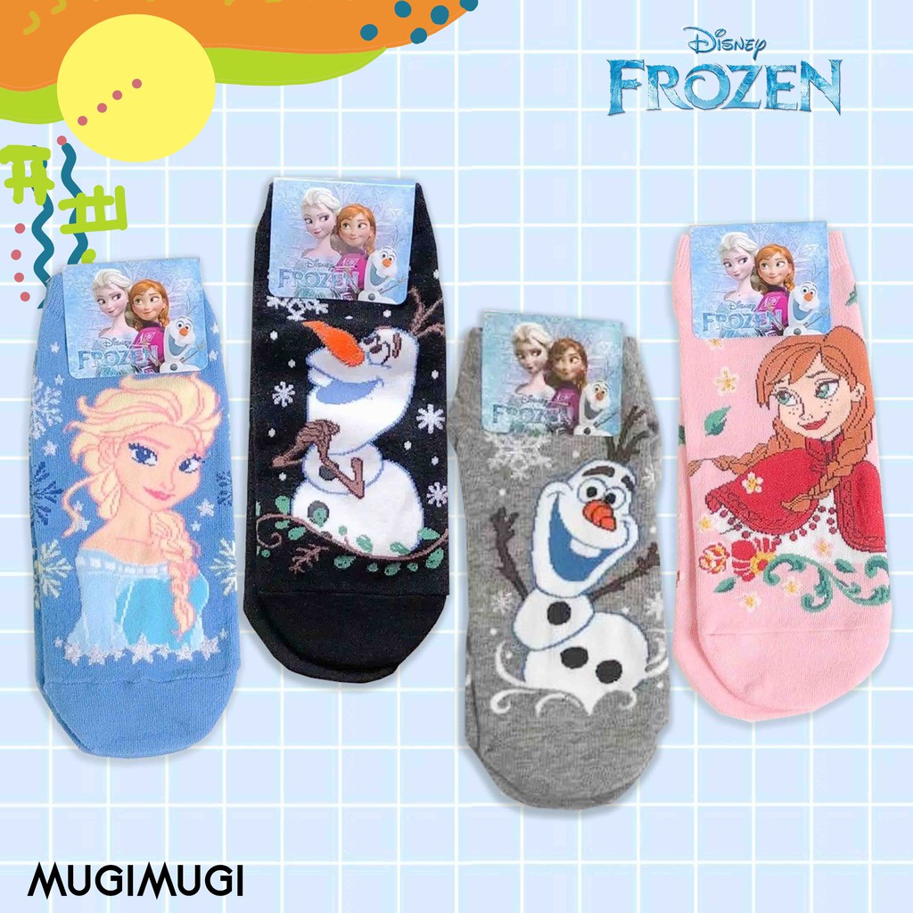 Kaos Kaki Disney Frozen / Kaos Kaki Elsa Anna Olaf