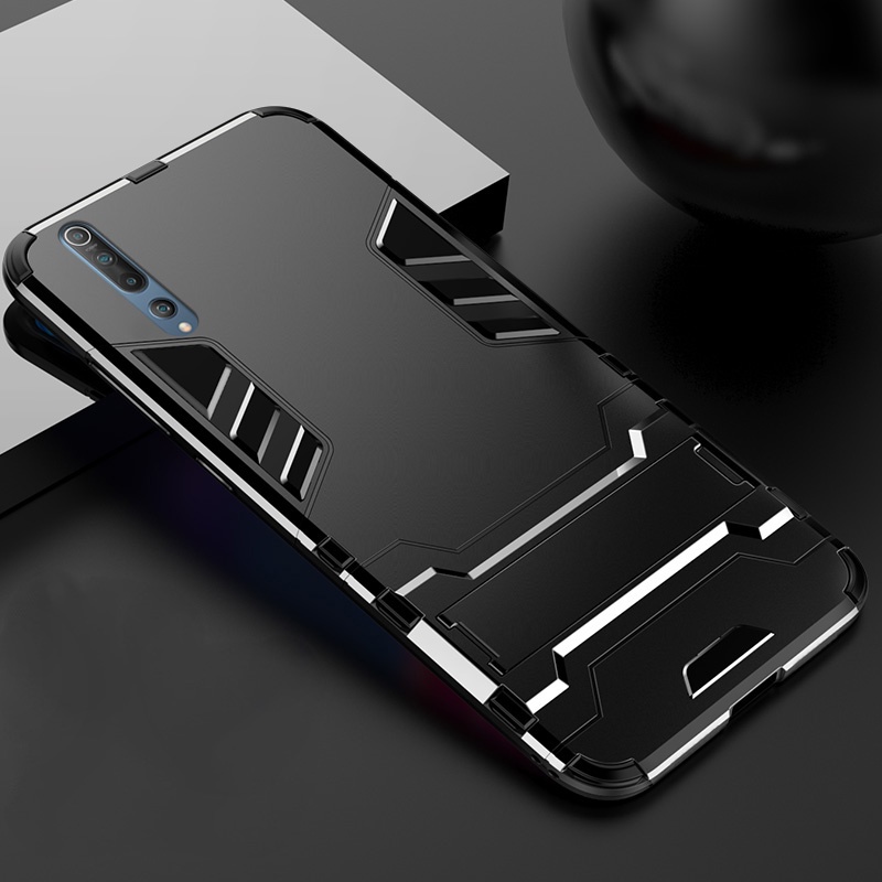 Casing Hard Case Plastik + Silikon Anti Bentur Untuk Xiaomi Mi 10 / 10 Pro / 5G