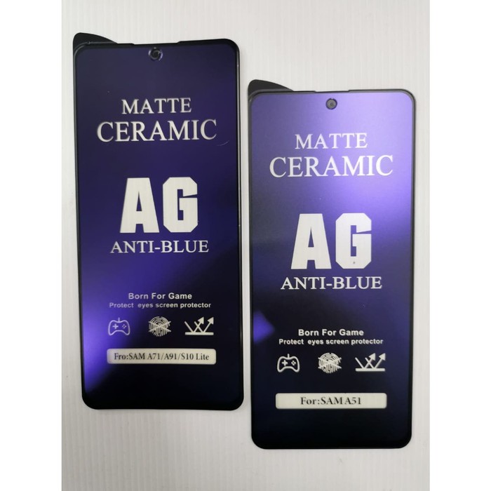 SAMSUNG A53 A73 A52 A52s 5G A72 A51 A71 M51 M52 M62 NANO FLEXIBLE GLASS ANTI BLUE LIGHT MATTE