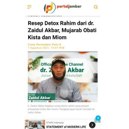 

L-AXY ✔ Dr. ZAIDUL AKBAR DETOX RAHIM [PROMIL KISTA MIOM PCOS ENDOMETRIOSIS] • RAMUAN MILENIAL JSR ||amanah