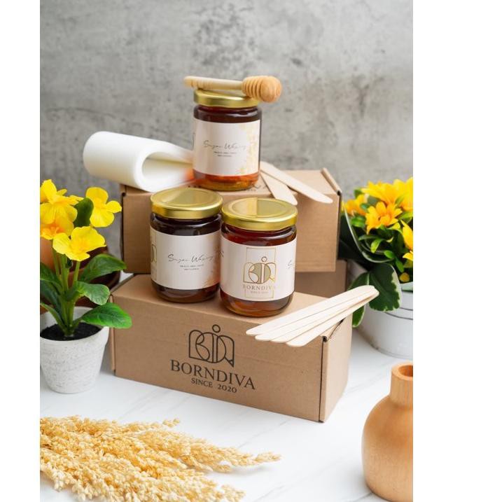BORNDIVA SUGAR WAX | COLD WAX | SUGAR WAXING | PENCABUT BULU | FREE STRIPWAX & SPATULA