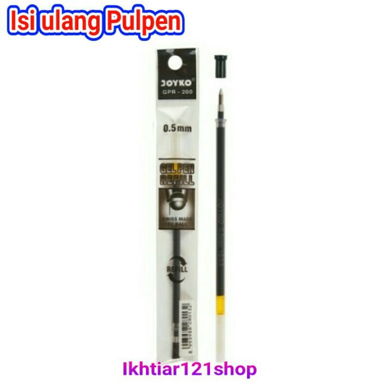 

Isi Ulang Pulpen Gel Joyko GPR-200 Satuan murah Grosir
