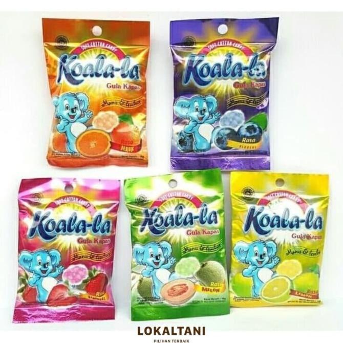 

Koala Permen Gula Kapas / Permen Gula Kapas 10pcs