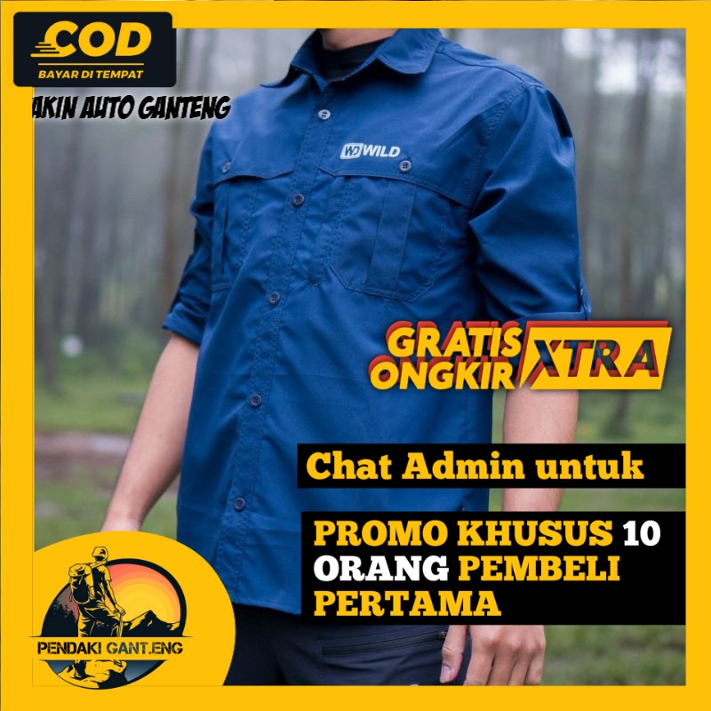Kemeja tactical Lapangan WildOutdoor serisa zlavan