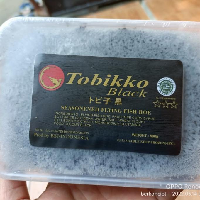

[COD] tobiko orange telor ikan 500gram [COD]