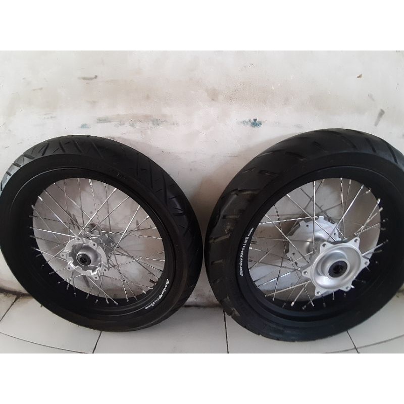 Wheelset banset Velg supermoto Klx230/250