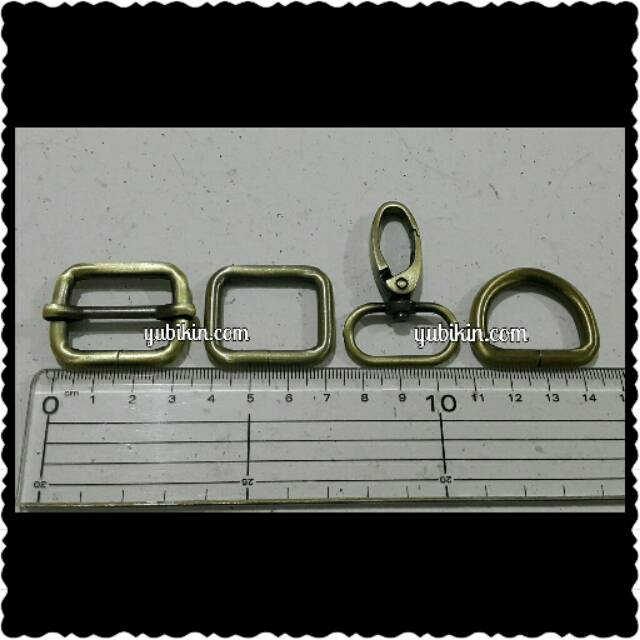 

1 Paket Ring Besi Ukuran 2,5cm Untuk Tas