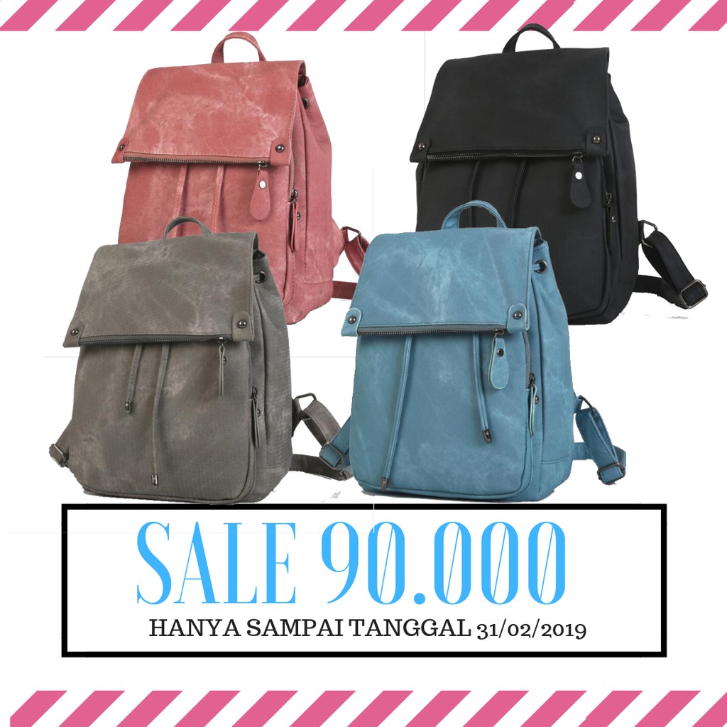 iTasi Ransel iWanitai Punggung Fashion Original iImporti Murah 