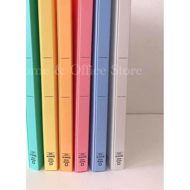 

☞ Map Flat File King Jim A4 4432 Quick-In / Map File Kertas A4 - Pink ♔