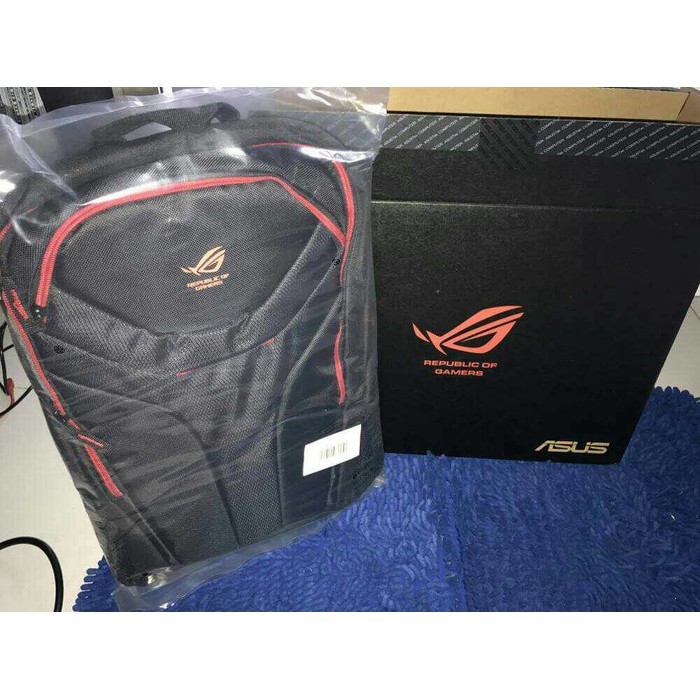 PROMO Tas Asus ROG backpack unisex black TERLARIS