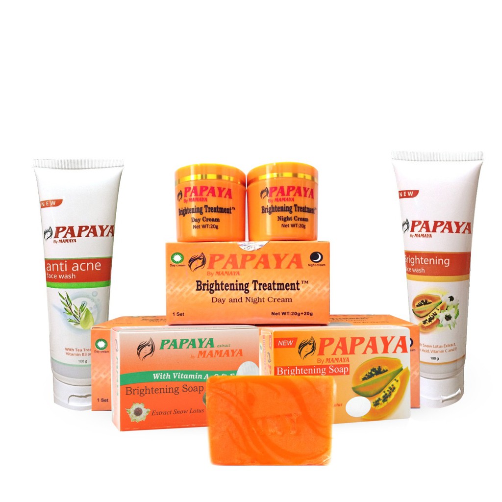 PAPAYA By Mamaya Series / Cream Wajah / Face Wash  BY beautyPAL