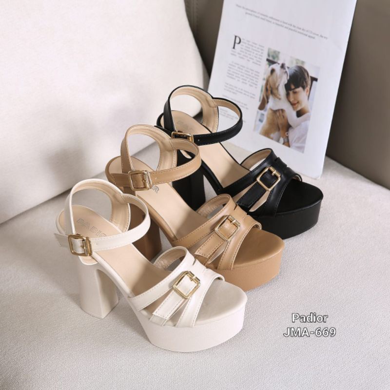 PADIOR HIGH BLOCK PLATFORM SHOES JMA-669