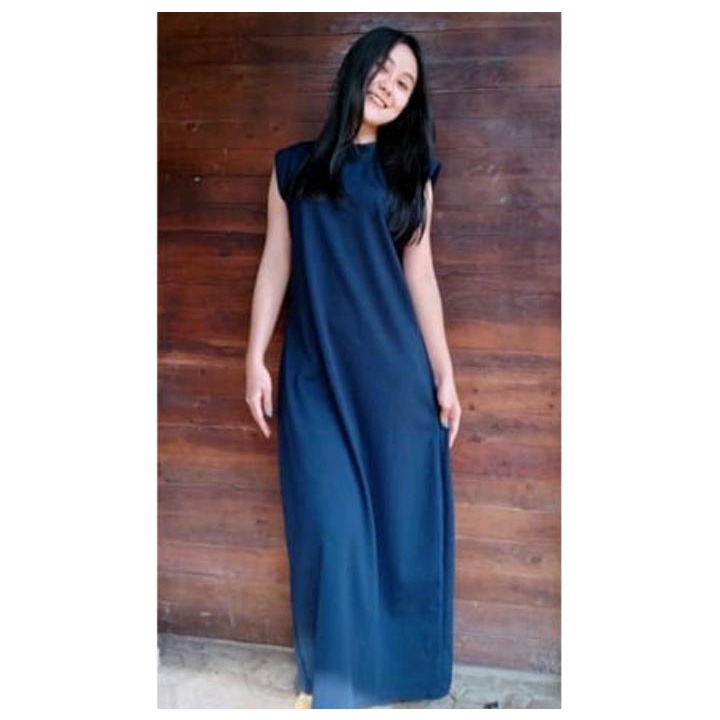 LONG DRESS INNER / SPAN DRESS RAJUT PREMIUM / MAXI DRESS WANITA  / INNER DRESS RAJUT / PAKAIAN RAJUT PANJANG / INNER KNIT DRESS