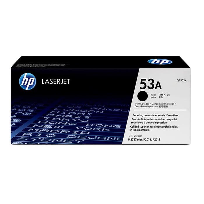 Toner hp 53a q7553a