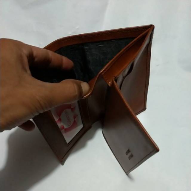 Dompet 3/4 cowok cewek croco 635 - dompet lipat pria wanita tanggung murah