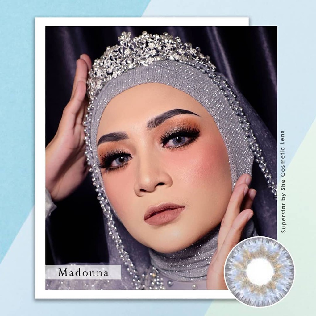 Superstar Madonna softlens warna bulanan