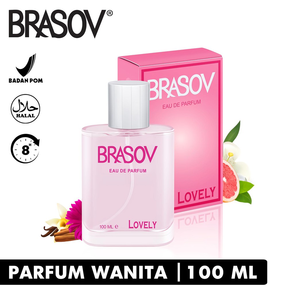 Parfum Brasov Lovely 100ml Parfum Halal