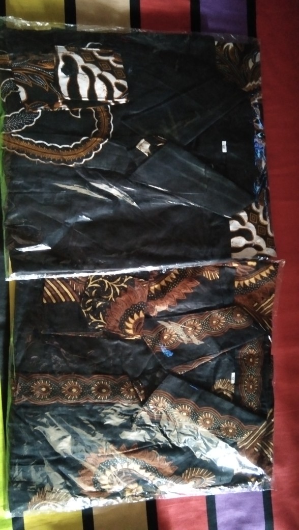 Kemeja Batik Pria Jokowi Ready Jumbo