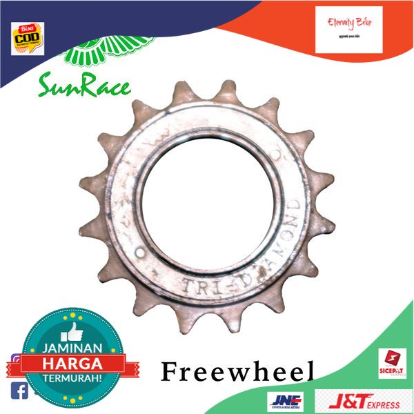 FREEWHEEL - GIR HUB MOTOR - GEAR SEPEDA LISTRIK - SEPEDA 16T