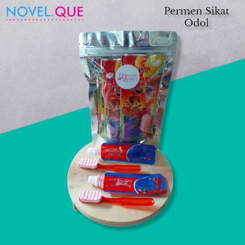 Jual Permen Sikat Gigi And Odol Set Permen Unik Viral Premium Shopee