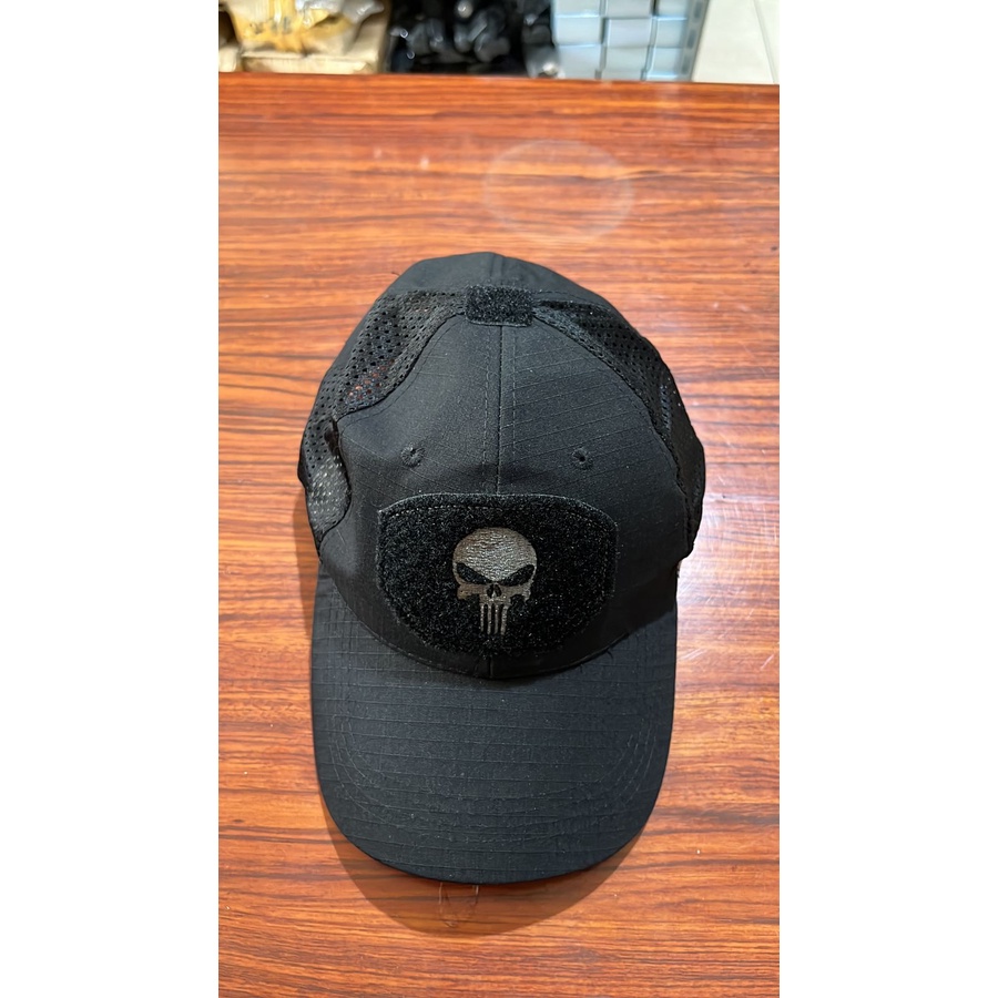 Topi Army Tengkorak / Topi Tactical Army Import -Hitam