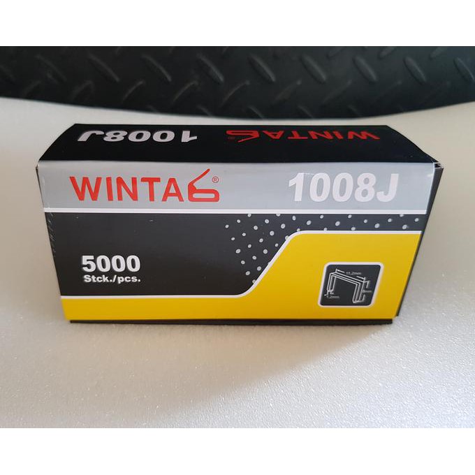 

Isi Staples Tembakan Angin 1008J Winta- Isi Steples 8mm 5000pcs