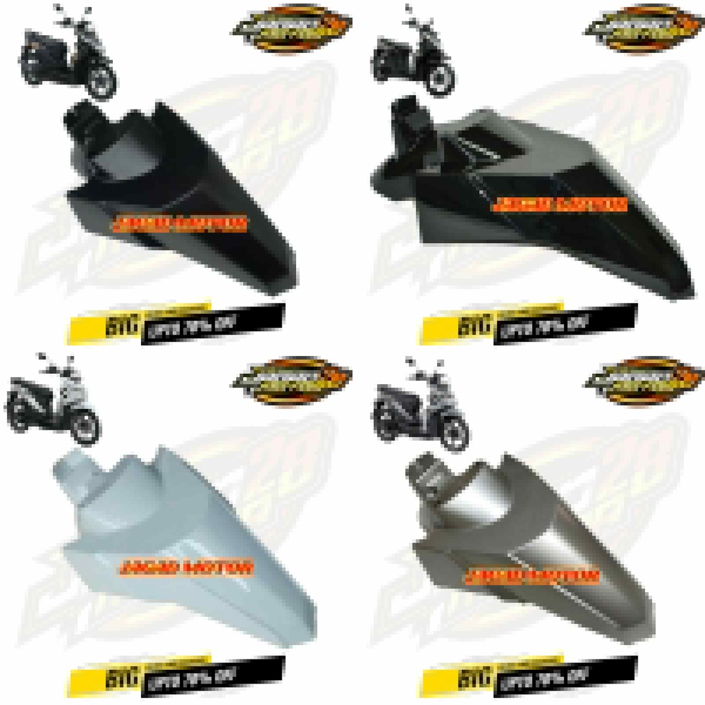 Spakbor Depan Honda Beat Street 2016 2017 2018 2019 Hitam Putih Hitam Doff Silver / Sepakbor Depan Honda Beat Street 2016 2017 2018 2019 Hitam Putih Hitam Doff Silver / Slebor Depan Beat Street 2016 2017 2018 2019 Hitam Putih Hitam Doff Silver