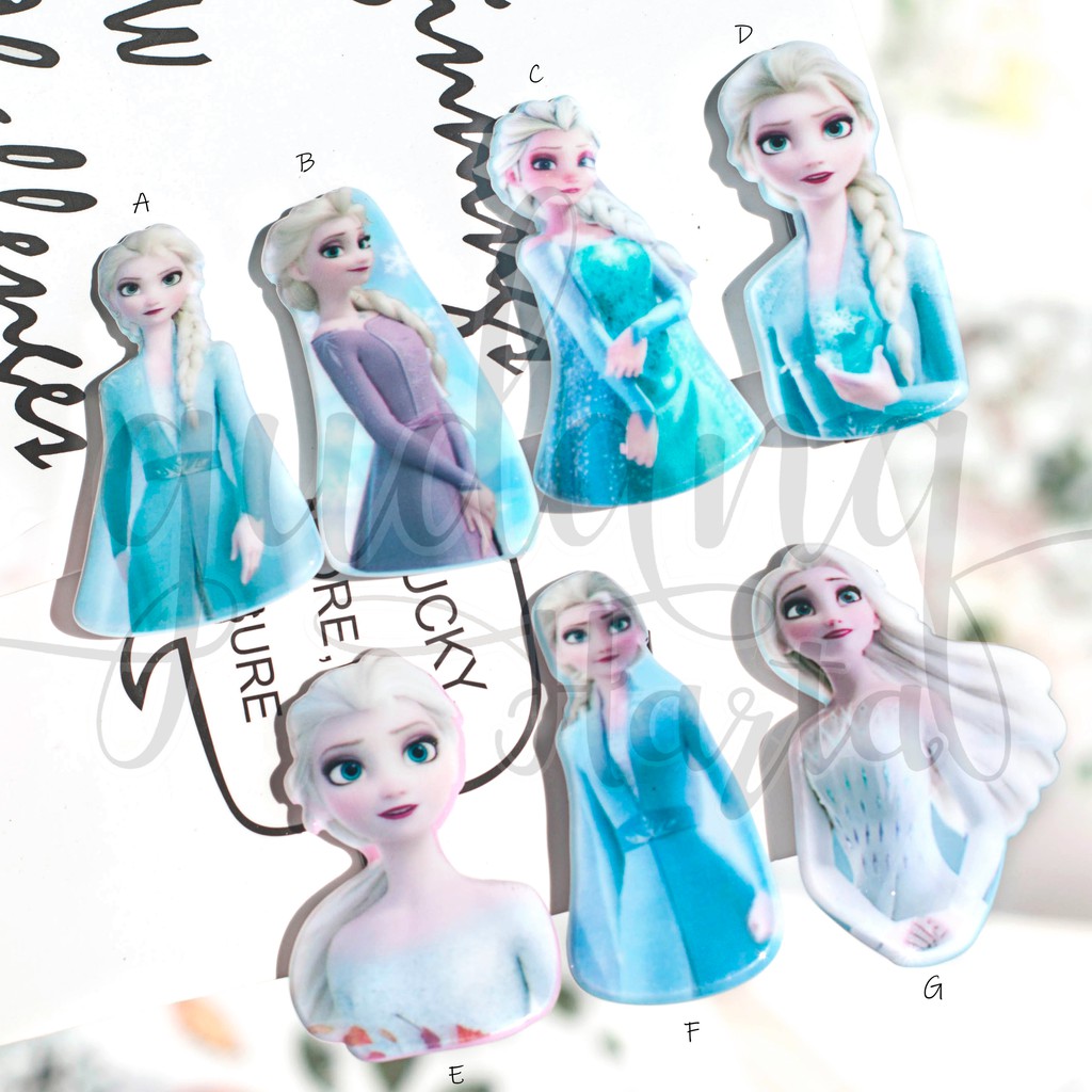 Jepit Rambut Anak Karakter Snow Princess Putri Es Lucu Unik Hariclip GH 201088