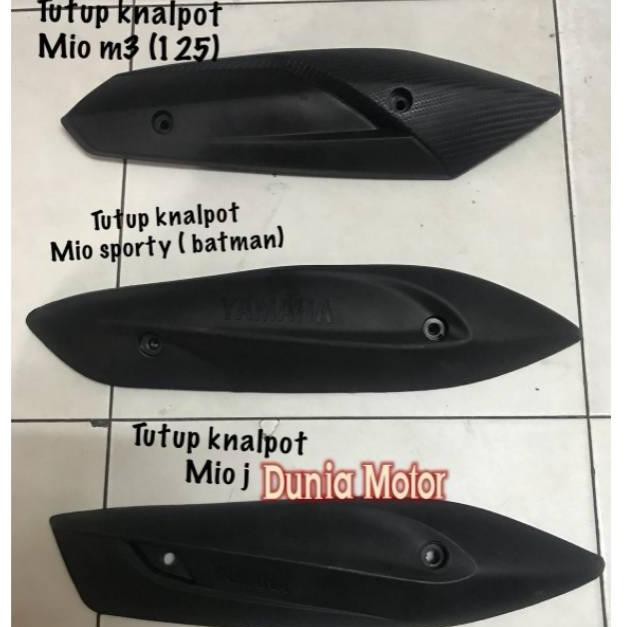 Ori Tutup knalpot Pelindung kenalpot Cover knalpot mio sporty smile mio j gt m3 soul gt 125 fino 125