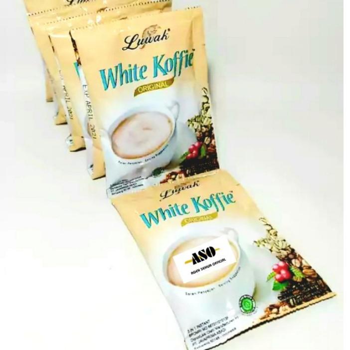 

[VnT⭐Kopi Luwak white Coffe original 20g RENCENG ( ISI 10)