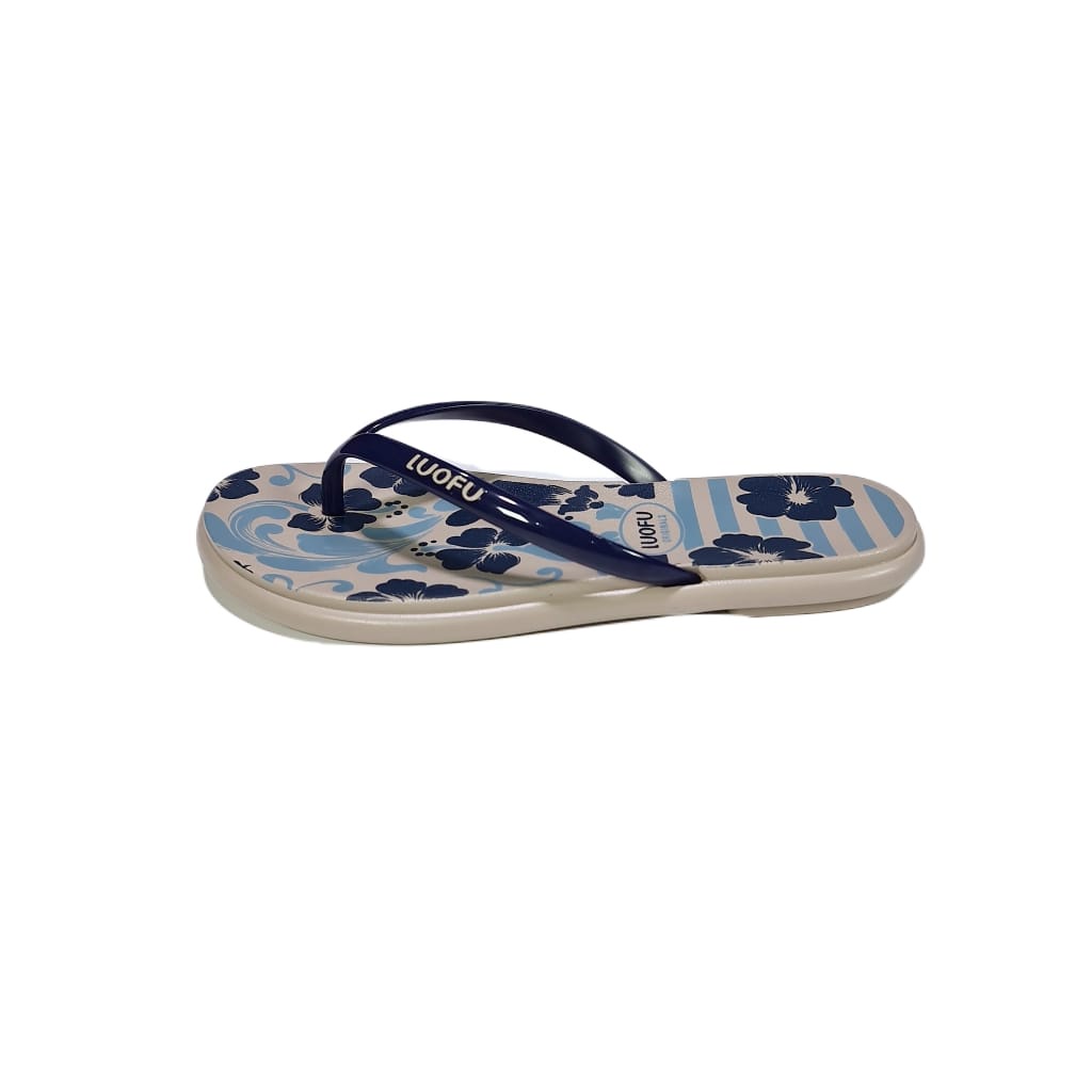 jelly sandal jepit wanita luofu sendal cewek karet import F2315E18BB