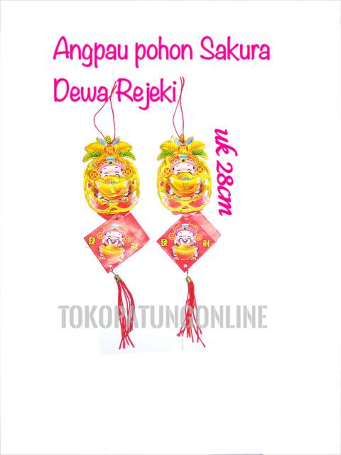 Angpau Pohon Sakura Hoki Rejeki