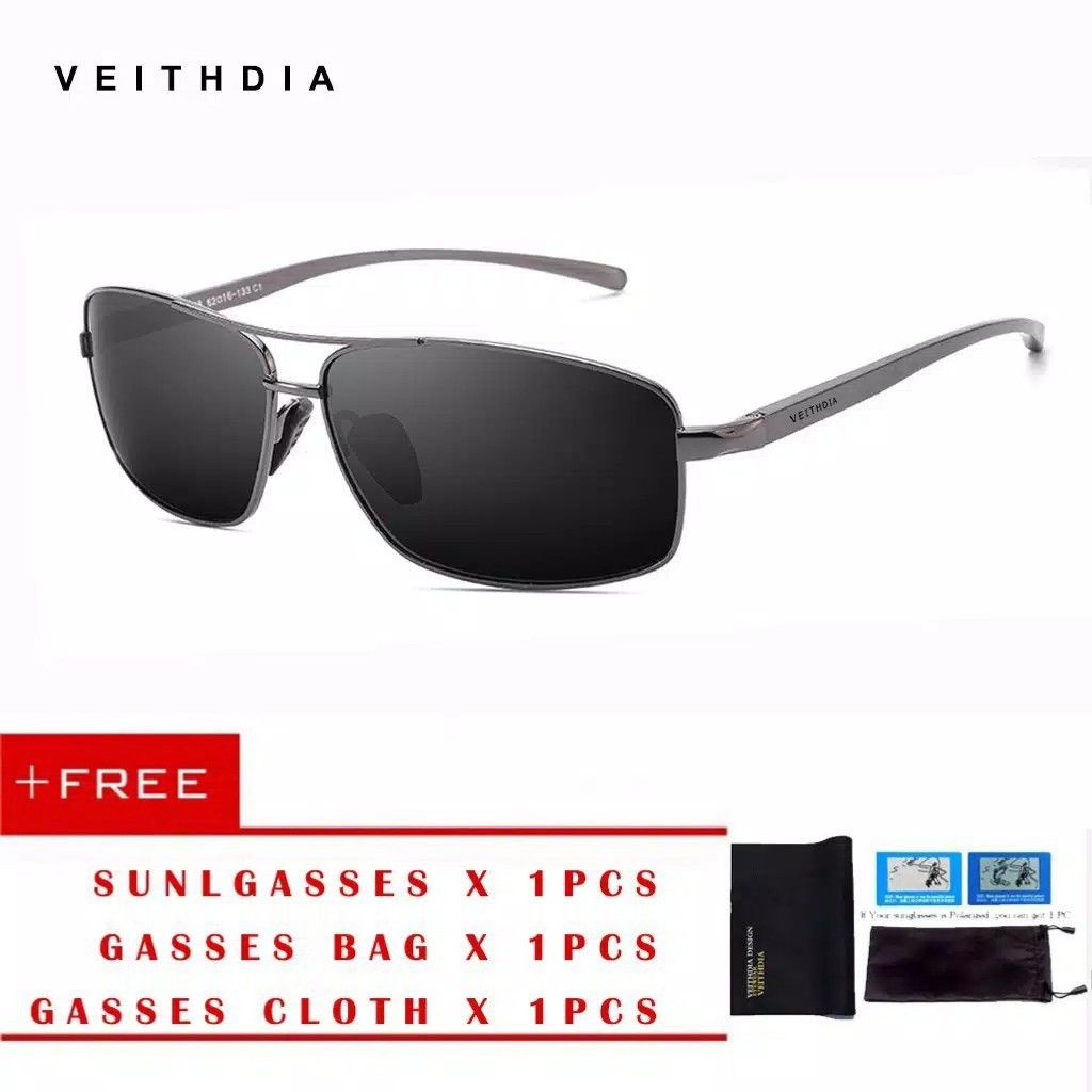 Kacamata Viethdia Pria Polarized Sunglass Original