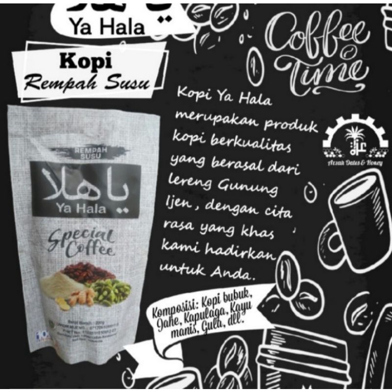 

SPECIALL COFFEE YA HALA REMPAH SUSU