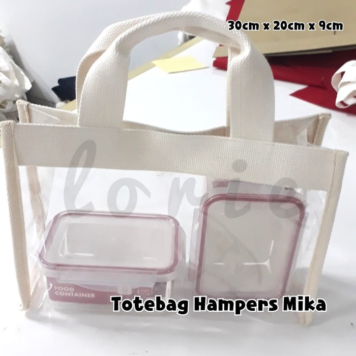 

Hampers Mika Poloss 30 x 20 x 9 cm Tote Bag Tas Souvenir