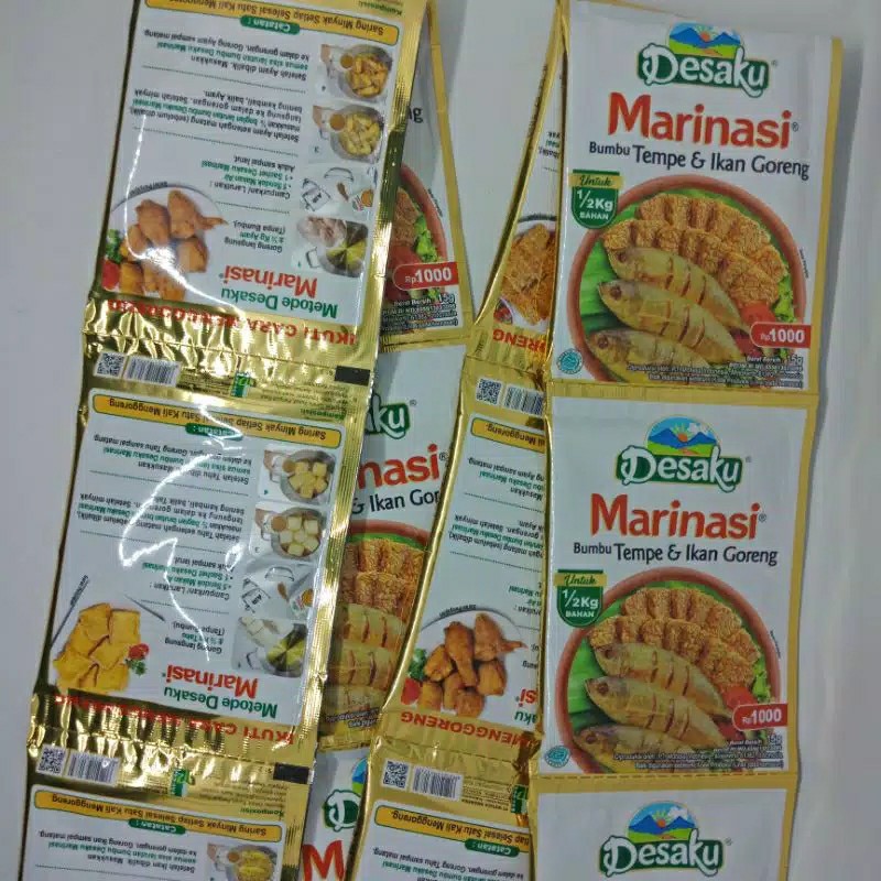 

Desaku Marinasi Bumbu Tempe dan Ikan Goreng Renceng 12 sachet x 15gr