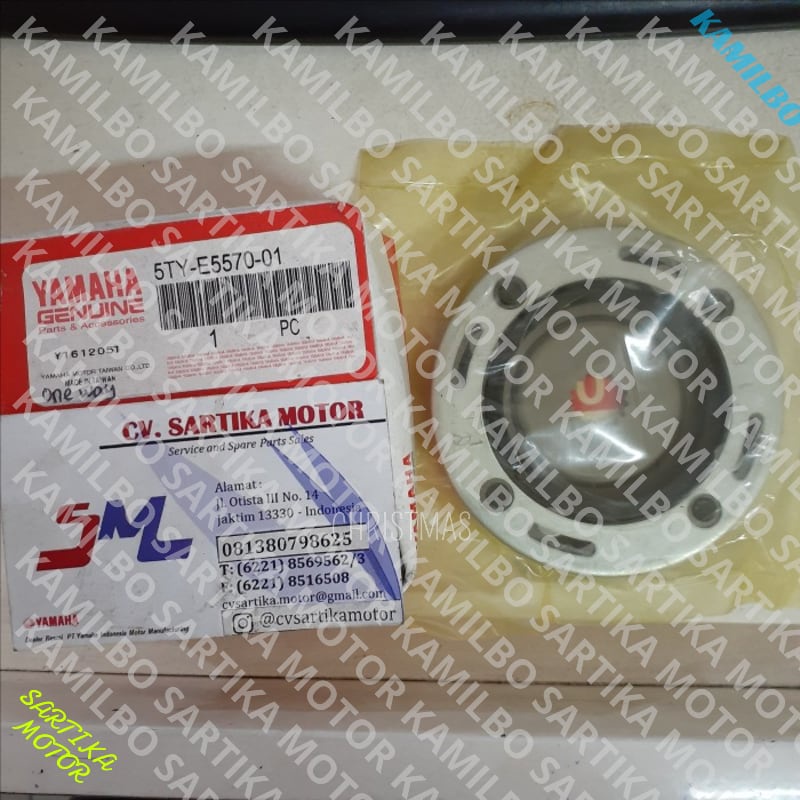 (100% ASLI ) Rumah Pelor Stater 0/ Stater Clucth Assy Nouvo 0/ 5TY-E5570-01 Keren Gan