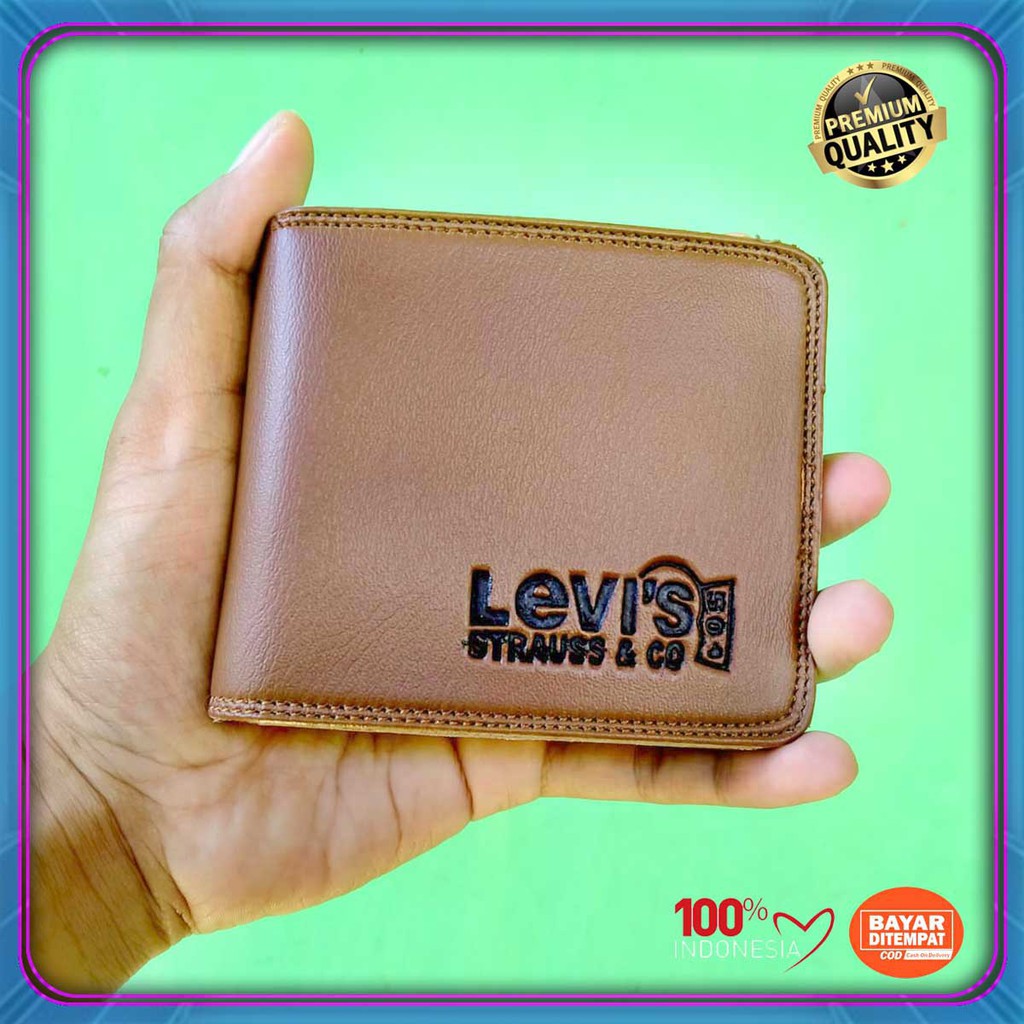 (AMT CLOTH'S) COD DOMPET Pria Levis lipat FASHION TRENDY FASHION KASUAL