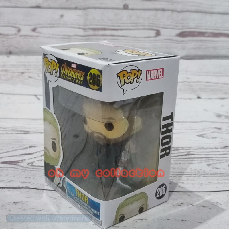 {COD} PROMO!!! Funko Pop Marvel Avengers Infinity War Thor #286| Funko Pop Thor| Action Figure Marvel Thor| Action Figure Thor