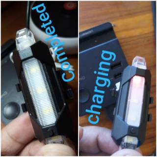  Lampu  sepeda  usb charger  sepeda  gunung mtb cycling 