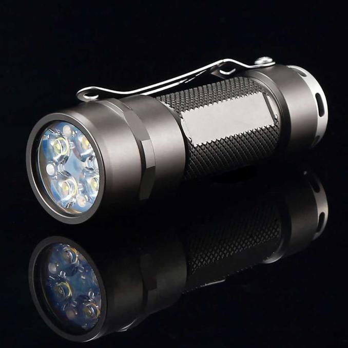 Jetbeam Rrt03 Raptor Flashlight Senter Tactical Led 1400 Lumens Siyanasaras