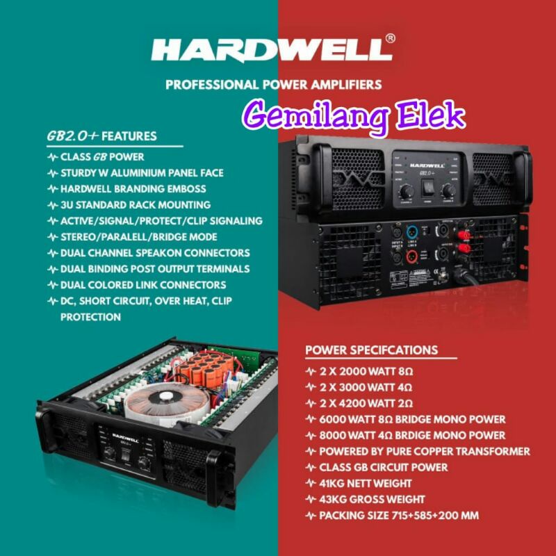 Power HARDWELL GB 2.0+  Class GB Original