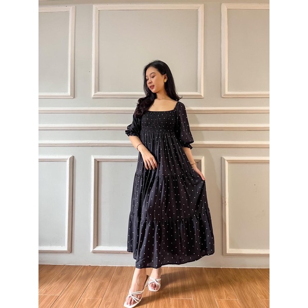 LAURA SABRINA DRESS/ KOREAN DRESS