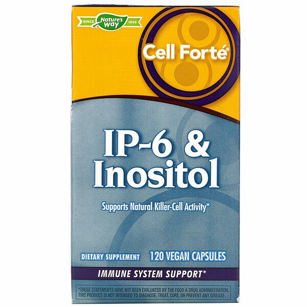 IP-6 & Inositol Nature's Natures Way Cell Forté 120 Veg Caps