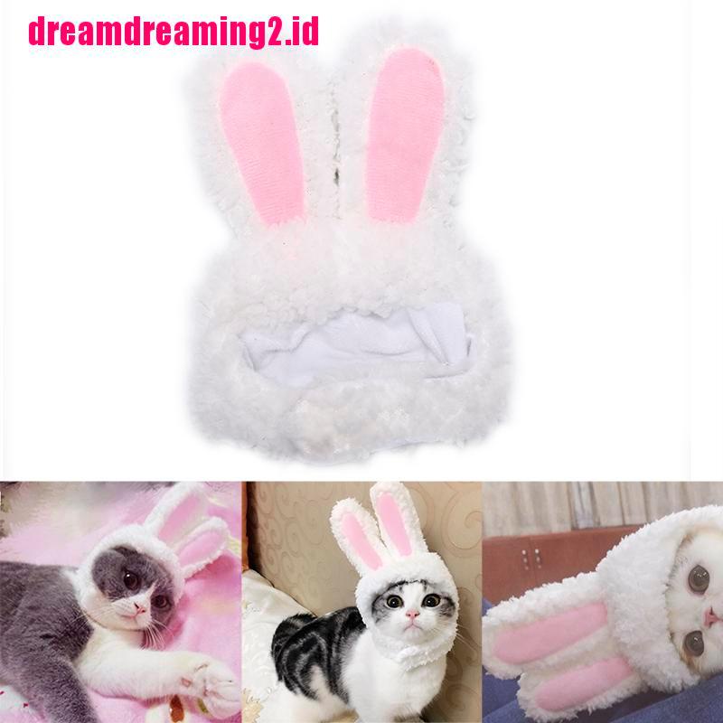 （✔✔❤Topi Telinga Kelinci Untuk Kostum cosplay Kucing Anjing Kecil