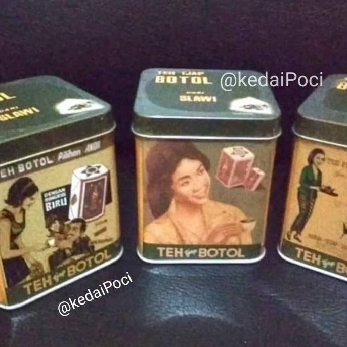

[ COD ] Teh tjap Botol Vintage (kaleng) PROMO SPECIAL Kode 297