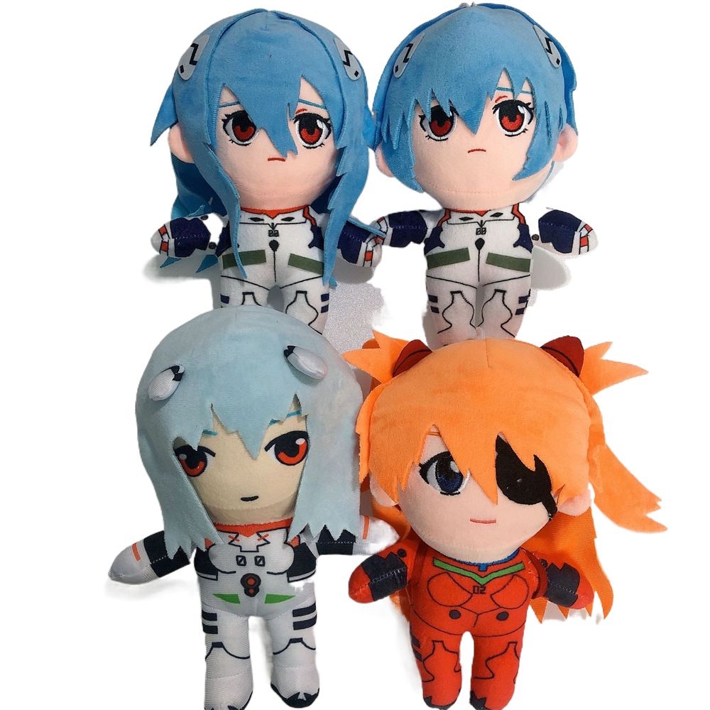 Quinton Evangelion EVA Plush Doll Natal Untuk Anak Anime Kartun Boneka 25CM Cosplay Mainan Mewah